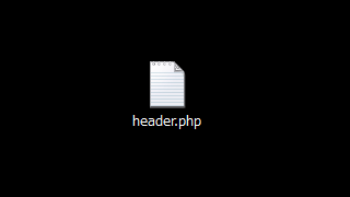 header.phpを修正